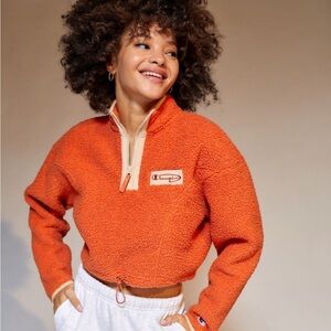 Champion urban outfitters Cropped pullover sweatshirt